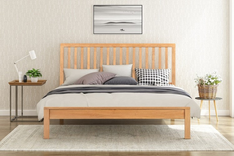 Rockhampton Wooden Bed Frame - Double - Image 3
