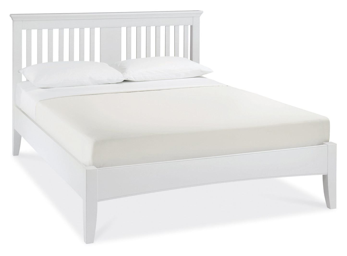 Bentley Hampstead Wooden Bed Frame - White - Image 2