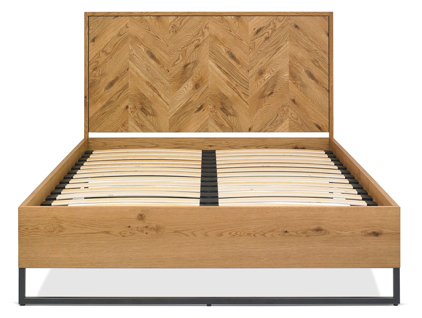 Bentley Riva Oak Bed Frame - Kingsize - Image 2