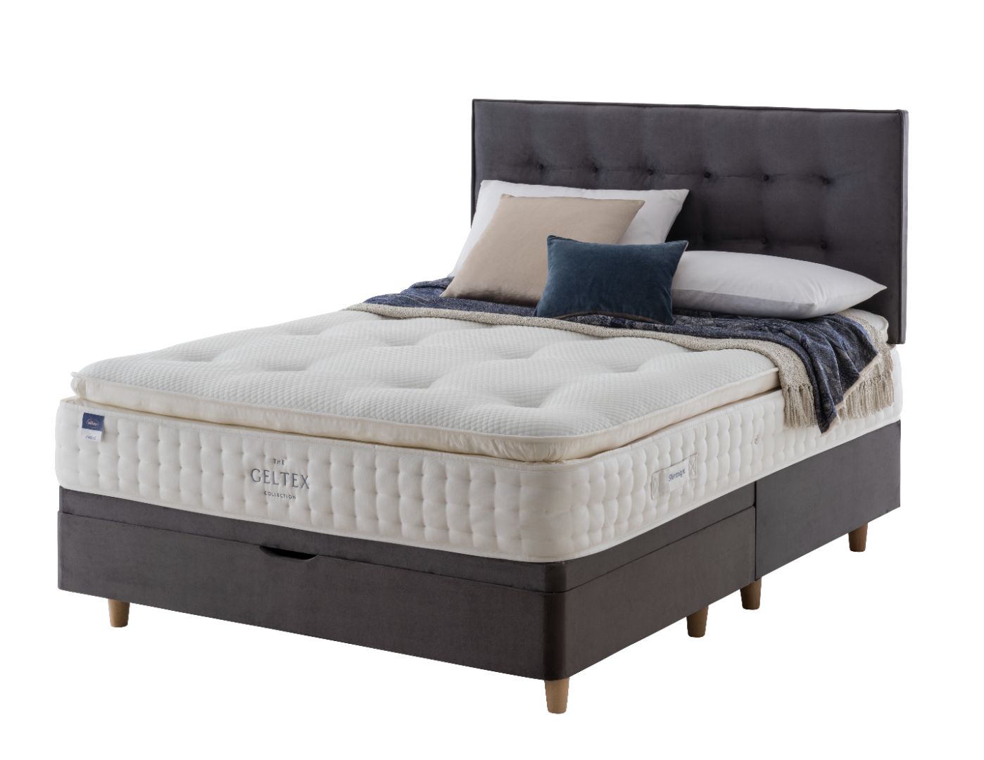 Silentnight Elixir Geltex Divan Bed - Kingsize