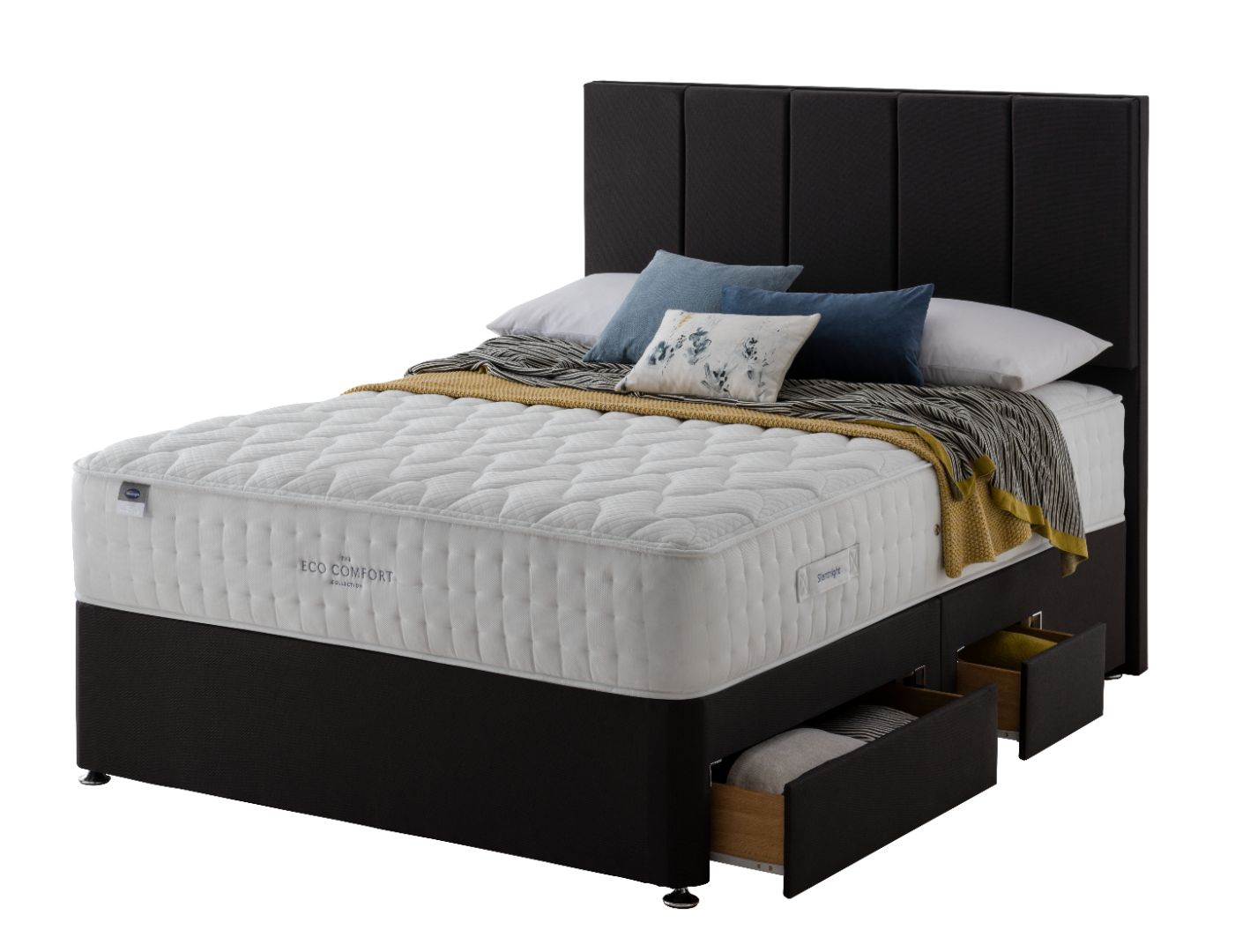 Silentnight Ivory Eco Divan Bed - Double
