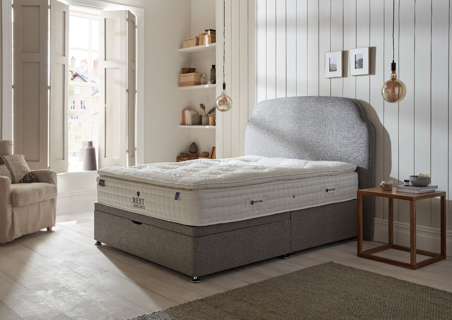 Rest Assured Palm Divan Bed - Kingsize - Image 3