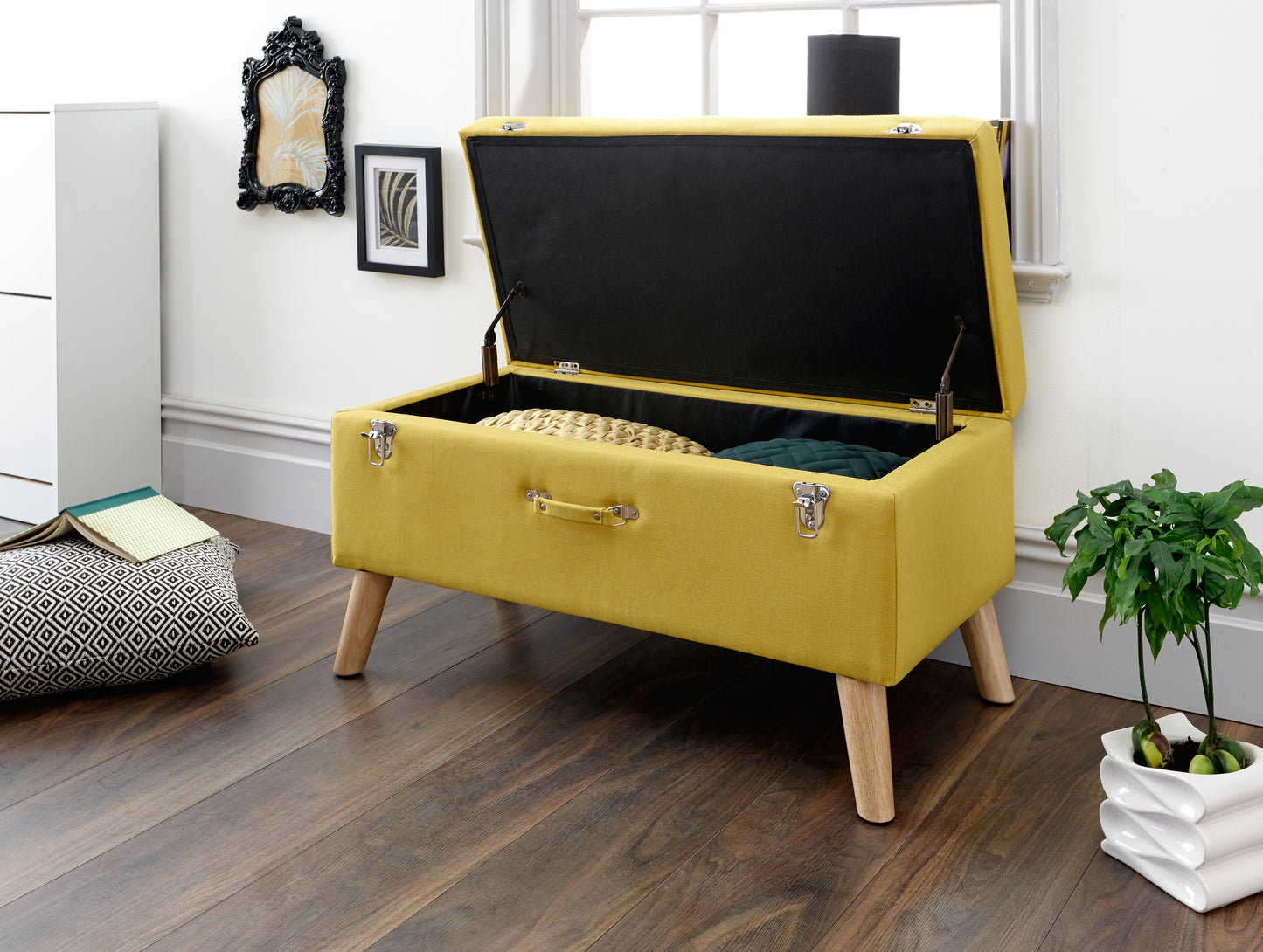 GFW Minstrel Blanket Box - Mustard - Image 2