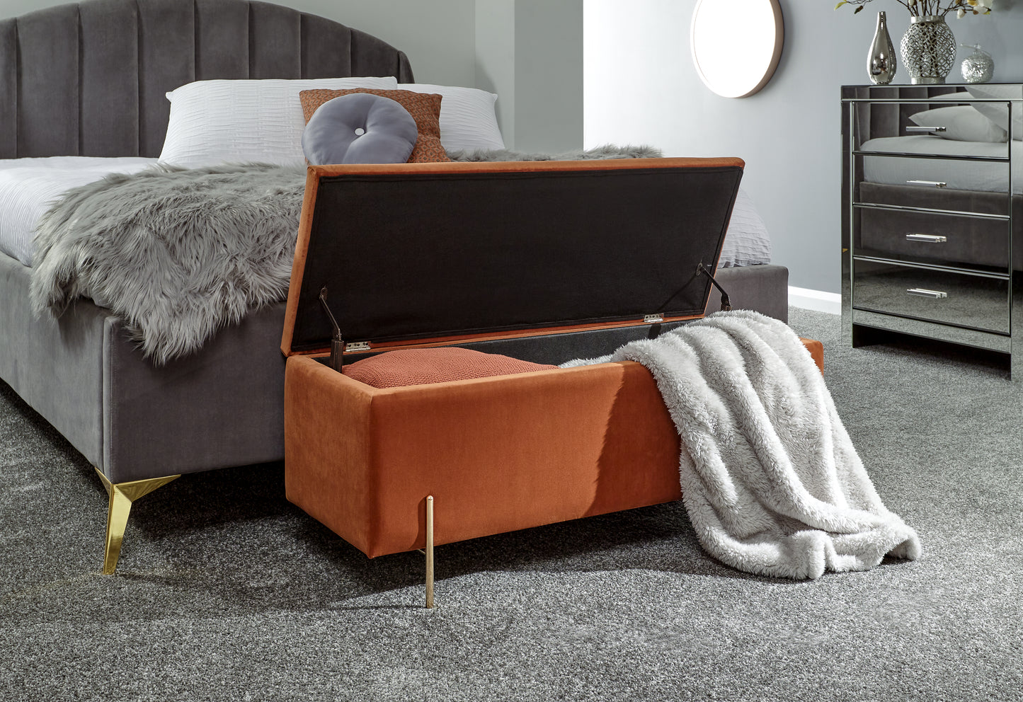 GFW Mystica Blanket Box - Russet - Image 2