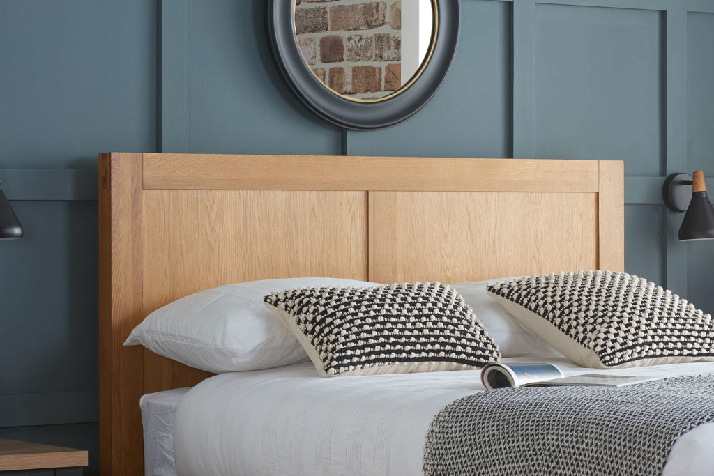 Birlea Bellevue Solid Oak Bed - Double - Image 2