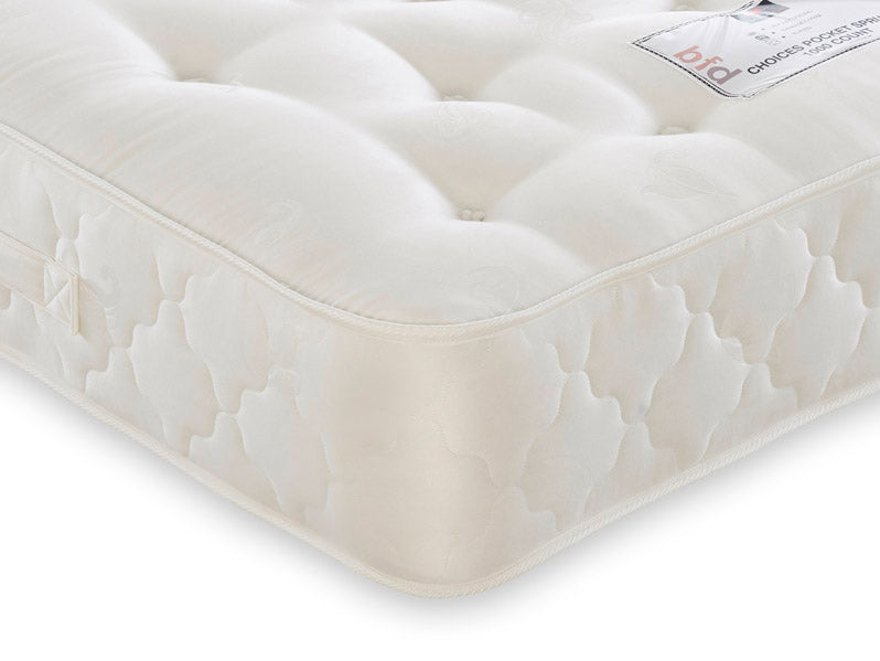 Choices 1000 Pocket Divan Bed - Kingsize - Image 2
