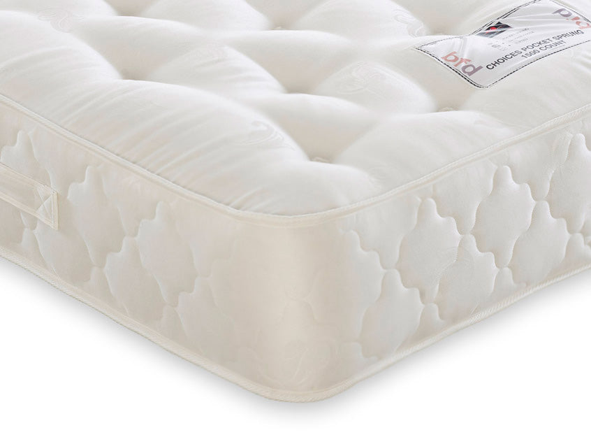 Choices 1500 Pocket Divan Bed - Kingsize - Image 2