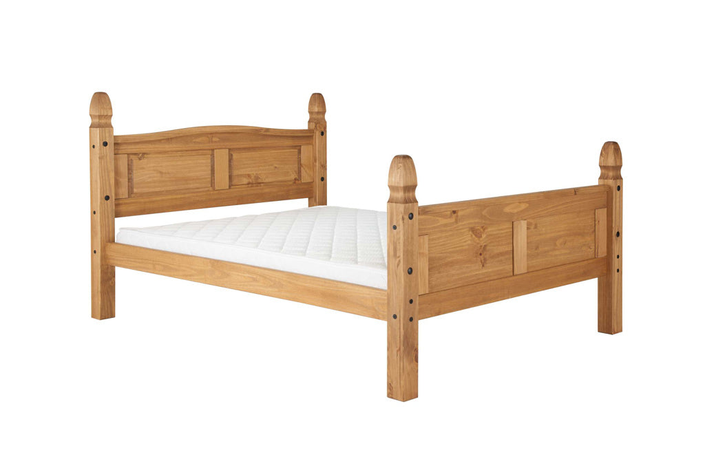 Birlea Corona High End Pine Bed - Double - Image 2
