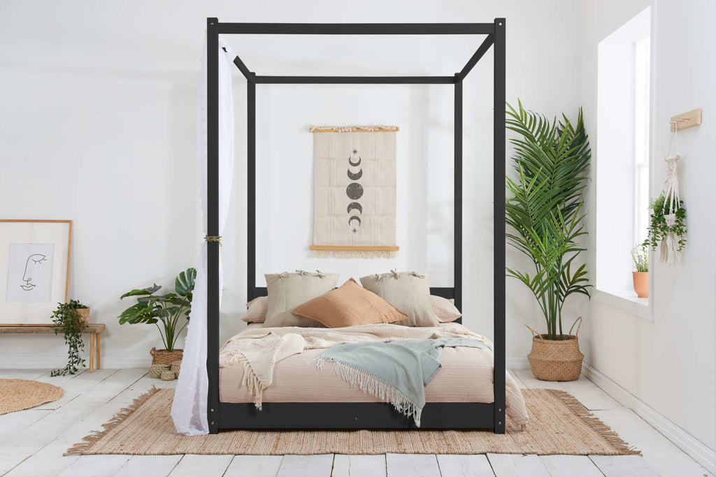 Birlea Darwin Four Poster Bed - Black - Image 2