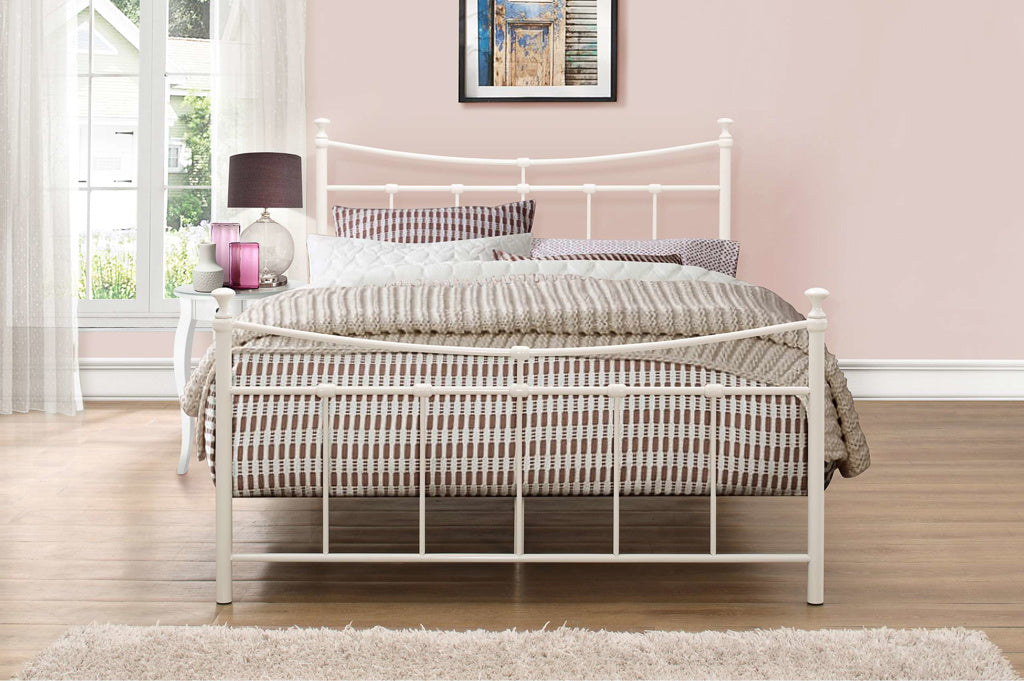 Birlea Emily Bed Frame - Cream - Image 2