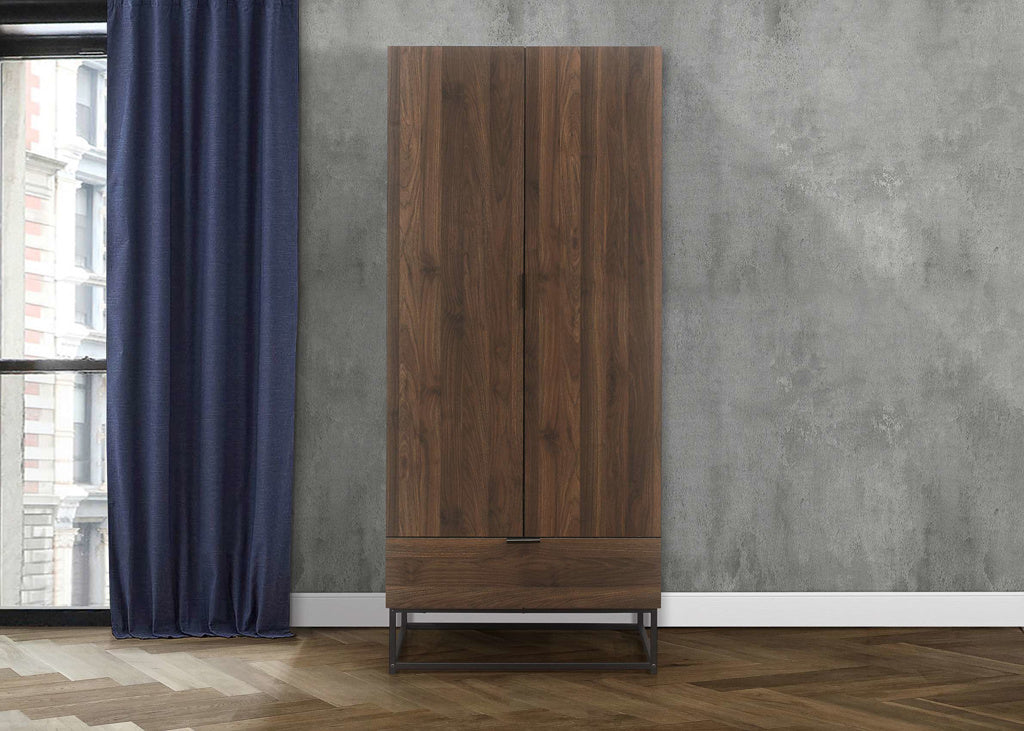 Birlea Houston 2 Door 1 Drawer Wardrobe - Image 2
