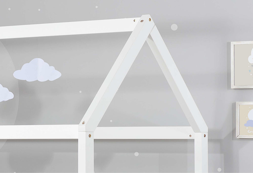 Birlea House Bed - White - Image 3