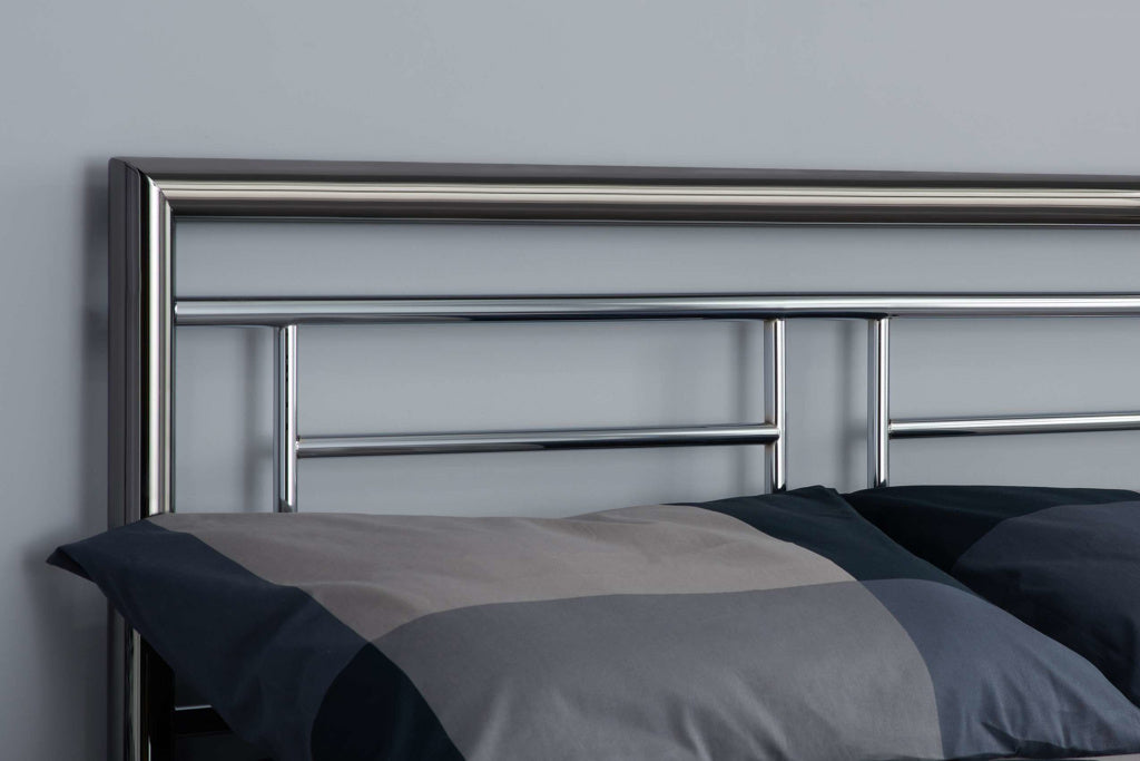 Birlea Montana Chrome and Nickel Bed Frame - Kingsize - Image 2