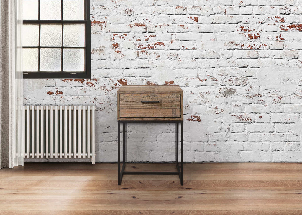 Birlea Urban Narrow 1 Drawer Bedside Table - Image 2