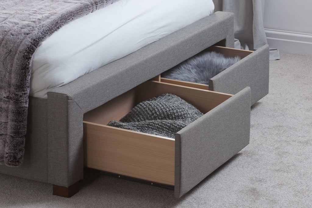 Birlea Valentino 2 Drawer Bed - Grey - Image 4