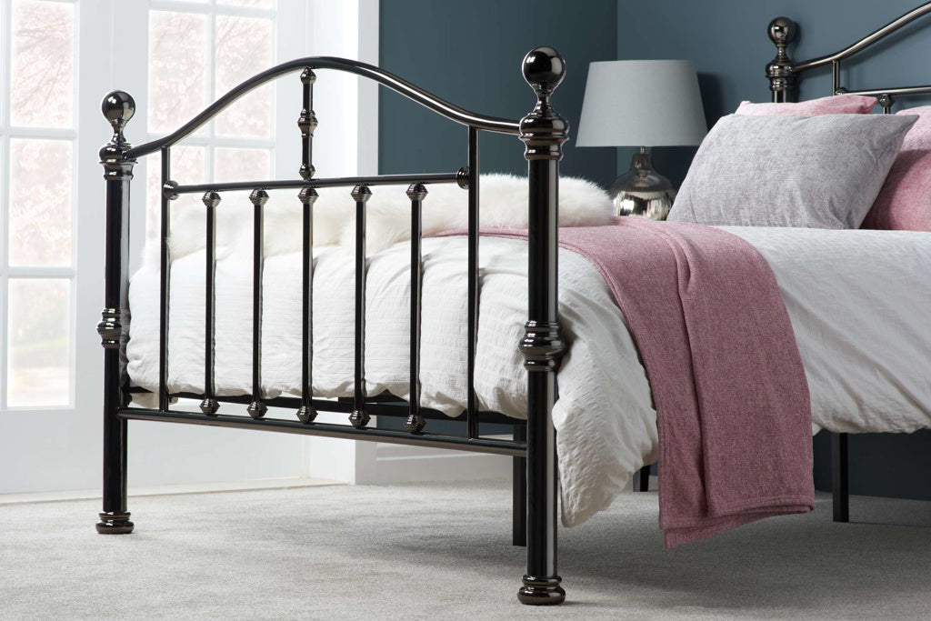 Birlea Victoria Nickel Metal Bed Frame - Double - Image 3